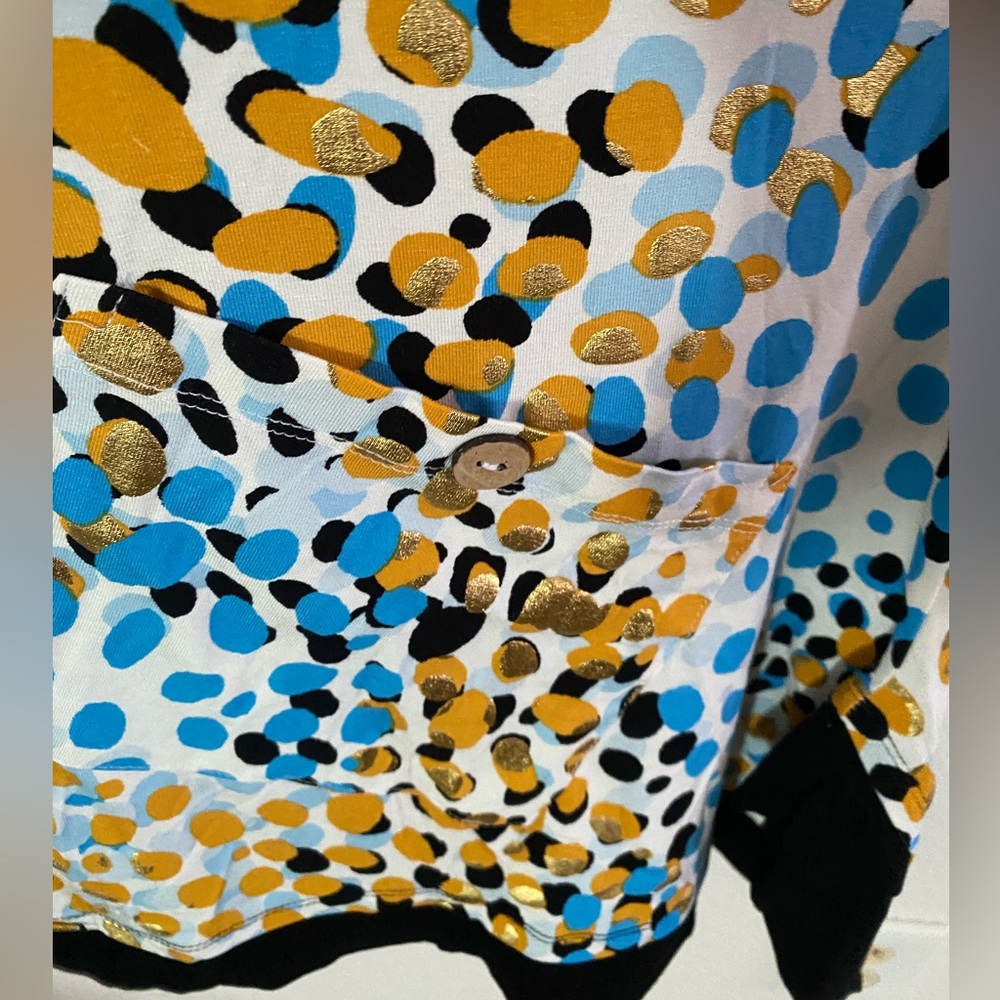 Women's Multicolor Patterned Top - Picture 5 of 6